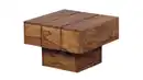 Bild 1 von Couchtisch Sheesham massiv gebeizt 44 x 30 cm - ELIN