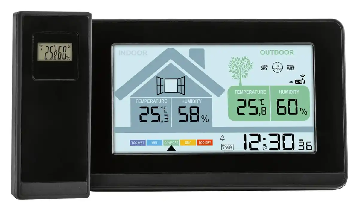 Bild 1 von LIV&BO® Funk-Wetterstation mit Lüftungsempfehlung