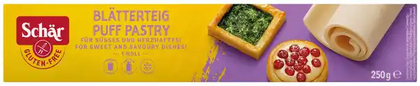 Bild 1 von SCHÄR Glutenfreier Blätterteig, 250-g-Packg.