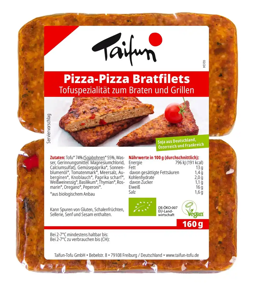 Bild 1 von TAIFUN Pizza-Pizza Bratfilets, 2 St. = 160-g-Packg.