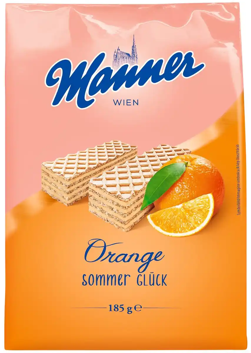 Bild 1 von MANNER Sommer-Glück Waffeln, 185-g-Packg.