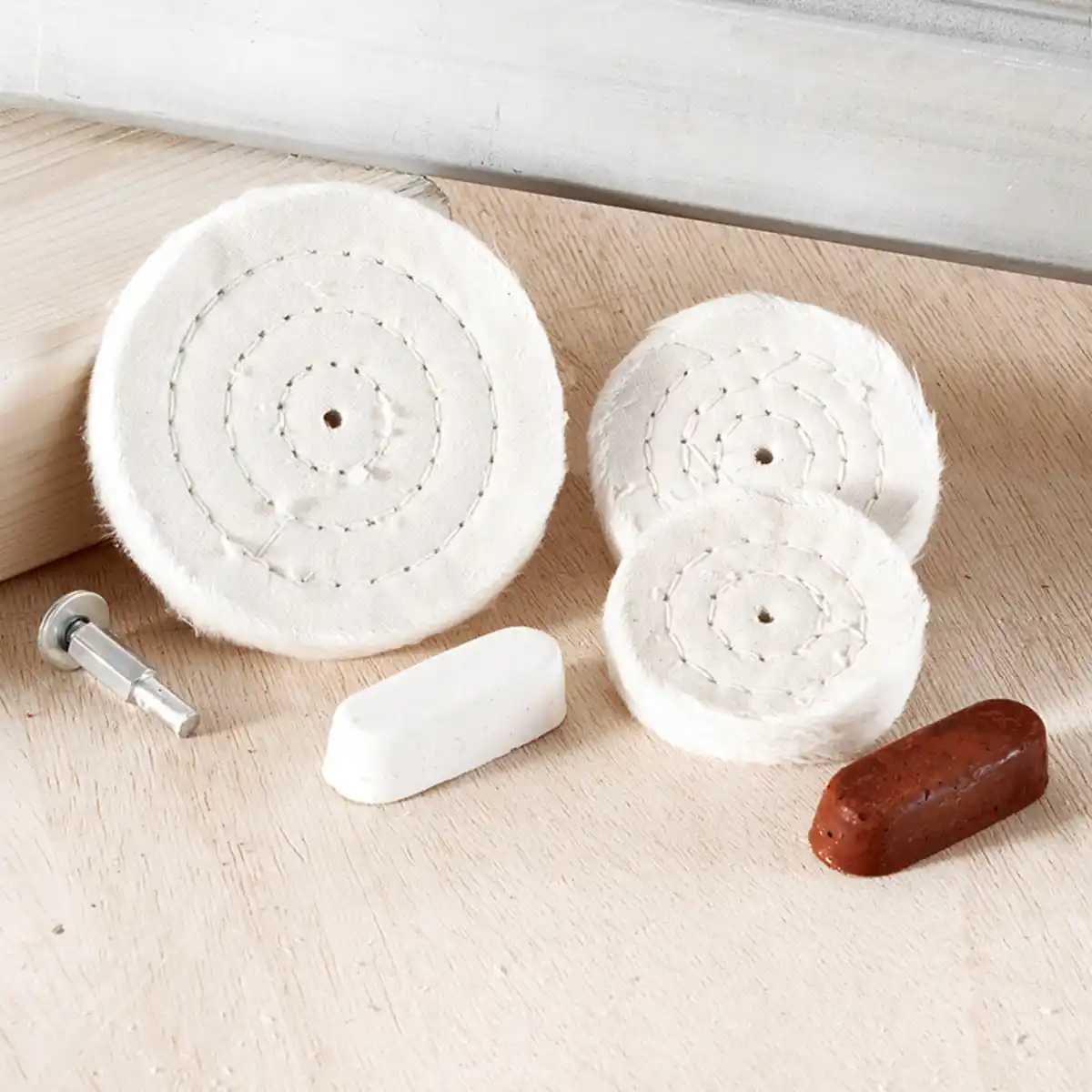 Bild 1 von Kraft Werkzeuge Polierscheiben-Set 6-tlg.