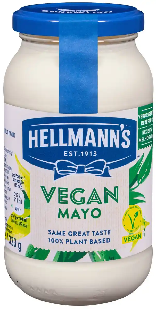 Bild 1 von HELLMANN'S Vegane Mayo, 330-g-Glas