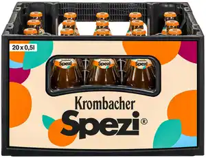 KROMBACHER Spezi, Ka. 20 x 0,5-l-Fl.