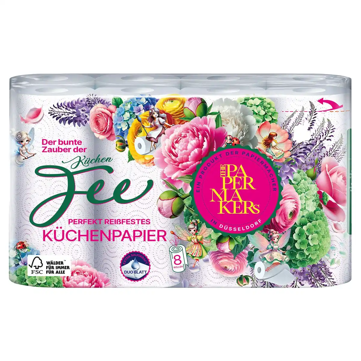 Bild 1 von PAPERMAKERS Küchenrolle mit Dekor, 2-lagig