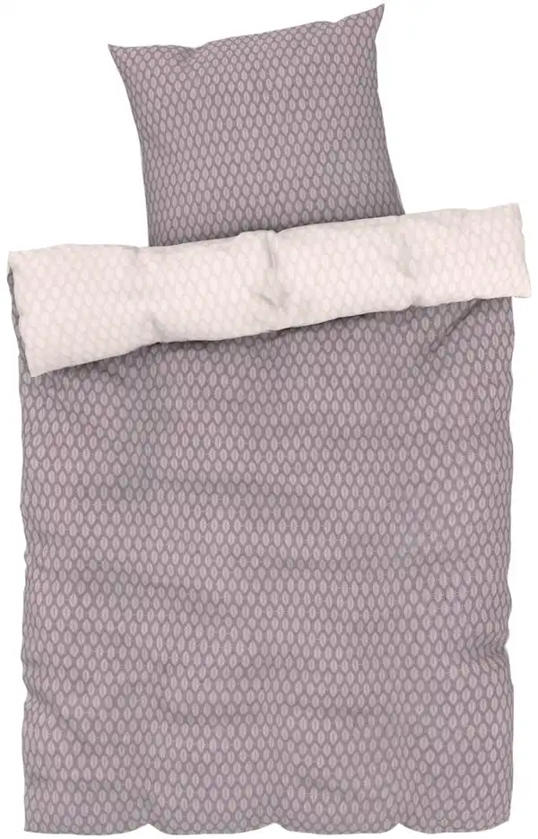 Bild 4 von LIV&BO® Satin-Wendebettwäsche-Set ca. 135 x 200 cm, 2-teilig