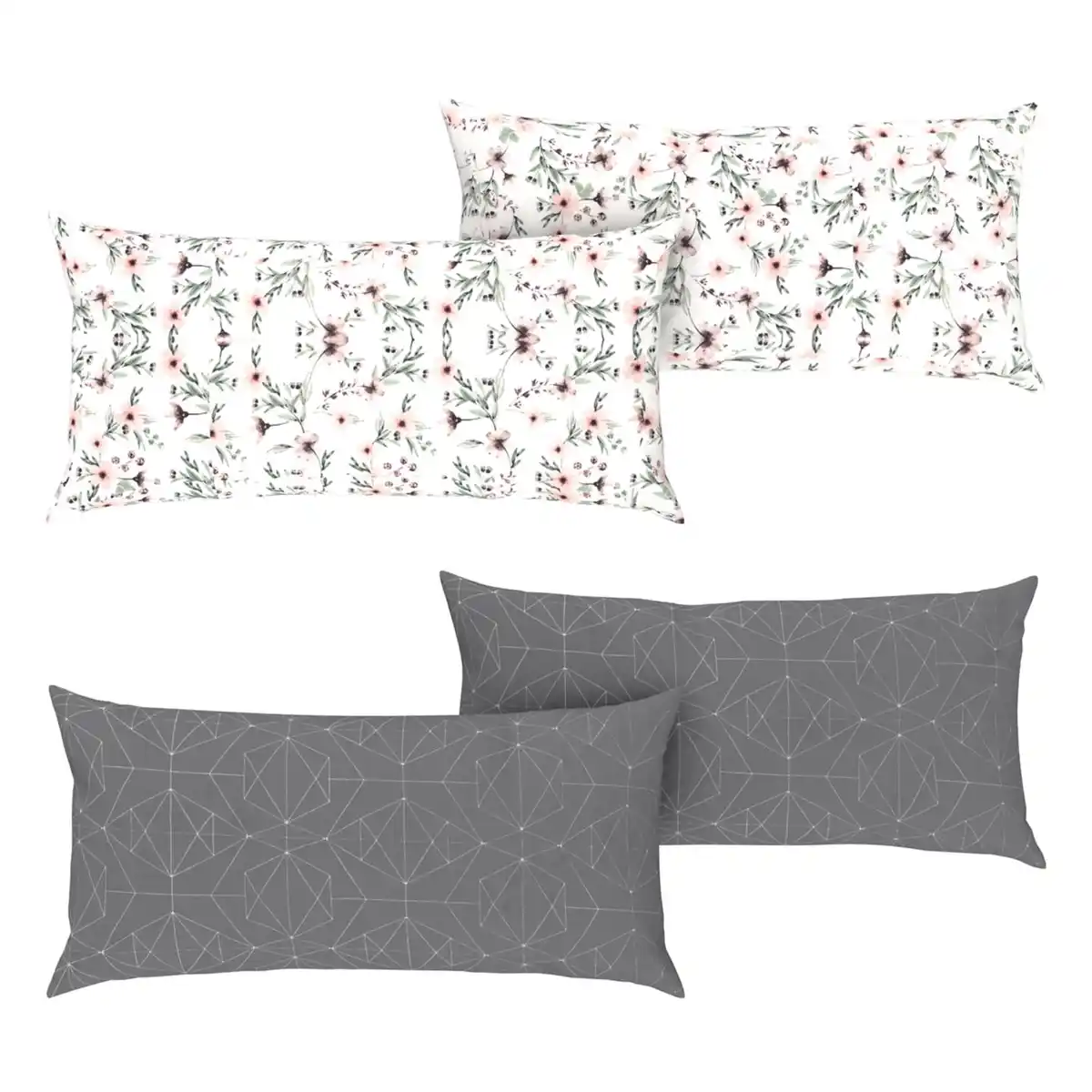 Bild 1 von LIV&BO® Satin-Kissenbezüge, 2-St.-Packg.