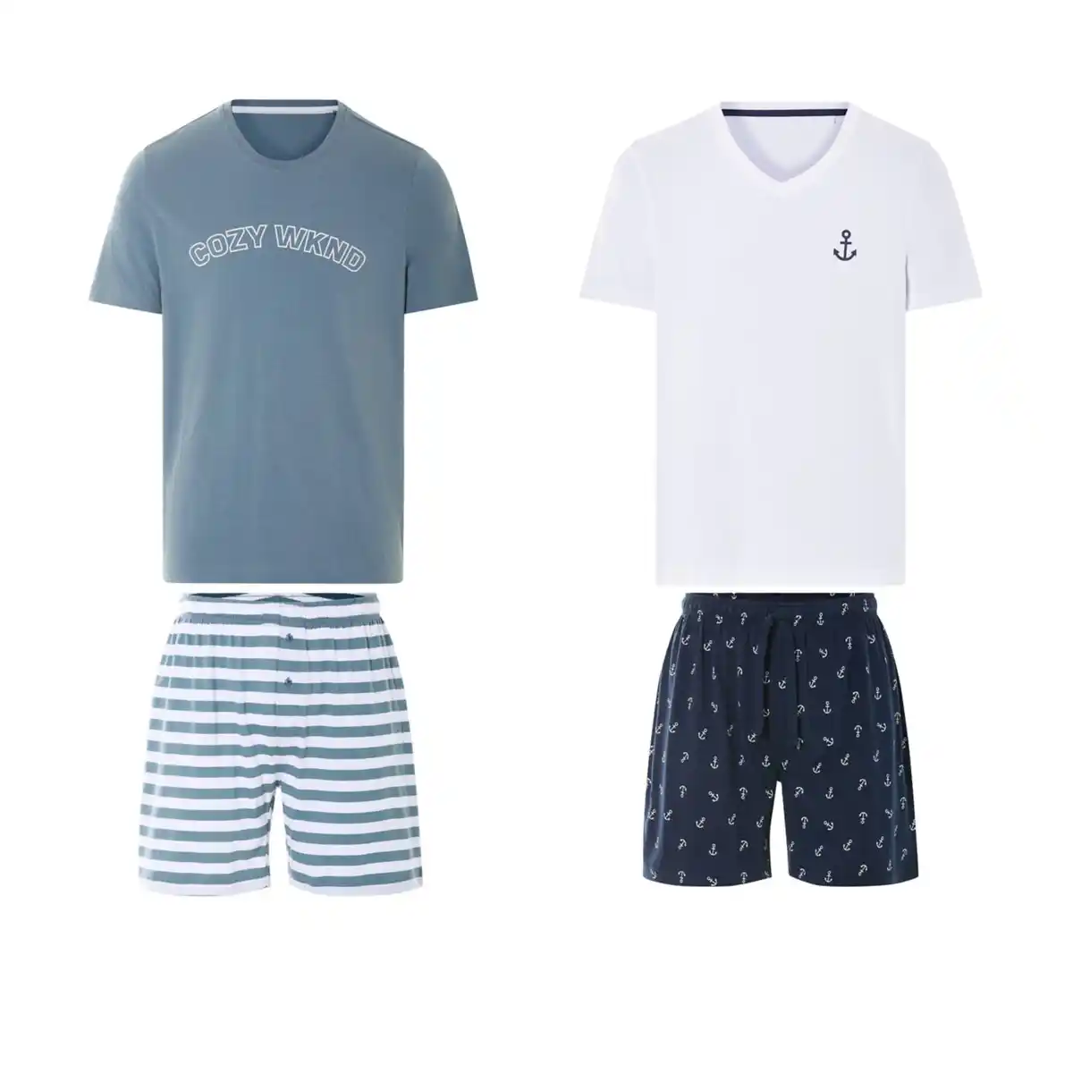 Bild 1 von TOWNLAND® Herren-Shorty-Pyjama, 2-teilig