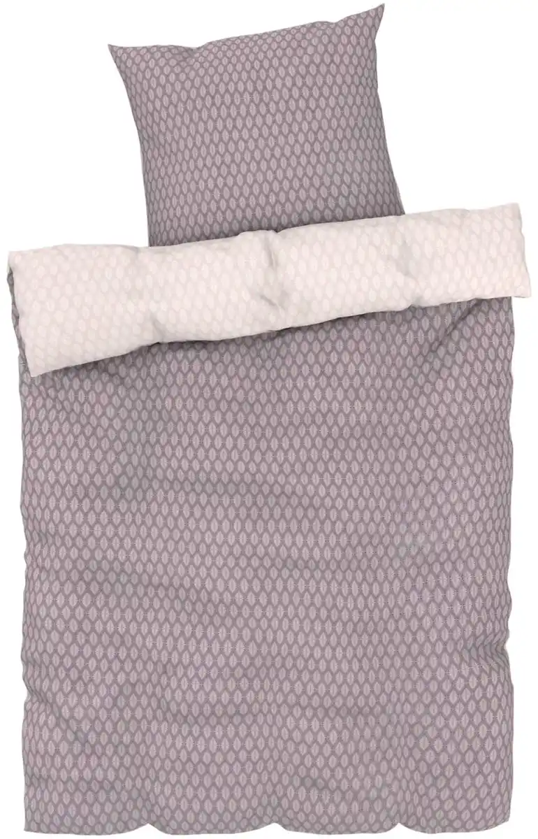 Bild 4 von LIV&BO® Satin-Wendebettwäsche-Set ca. 155 x 220 cm, 2-teilig