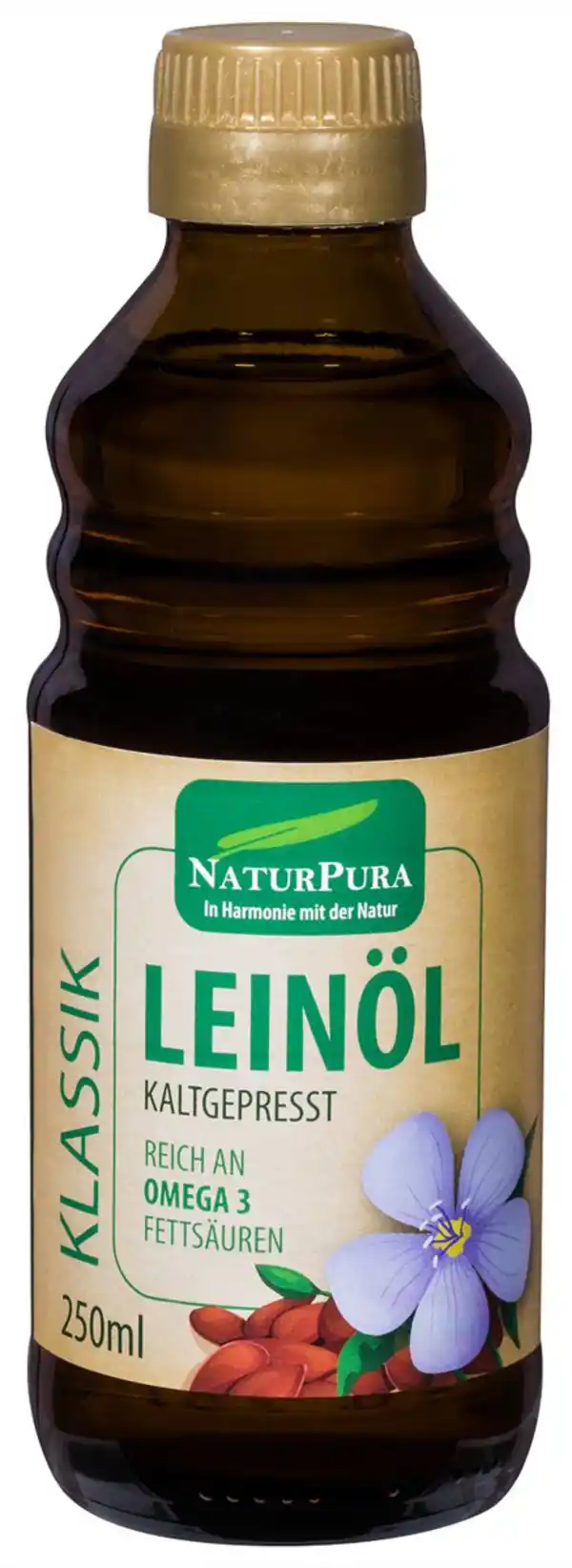 Bild 1 von NATURPURA Leinöl Klassik, 250-ml-Fl.