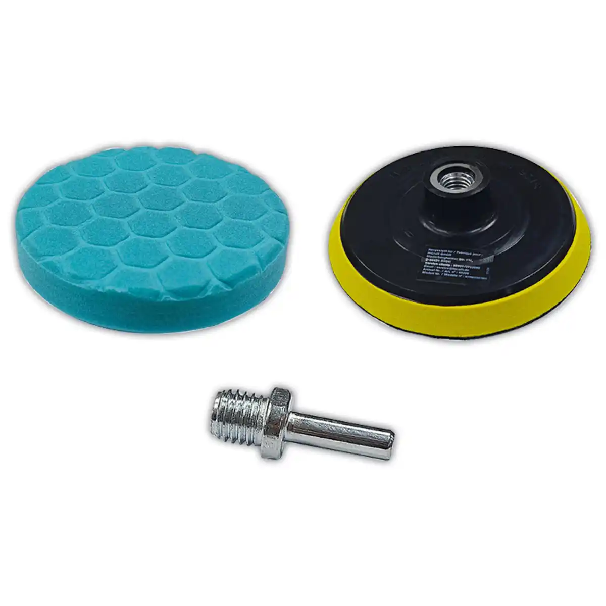 Bild 1 von Kraft Werkzeuge Schwamm-Schleifpad-Set 3-tlg.