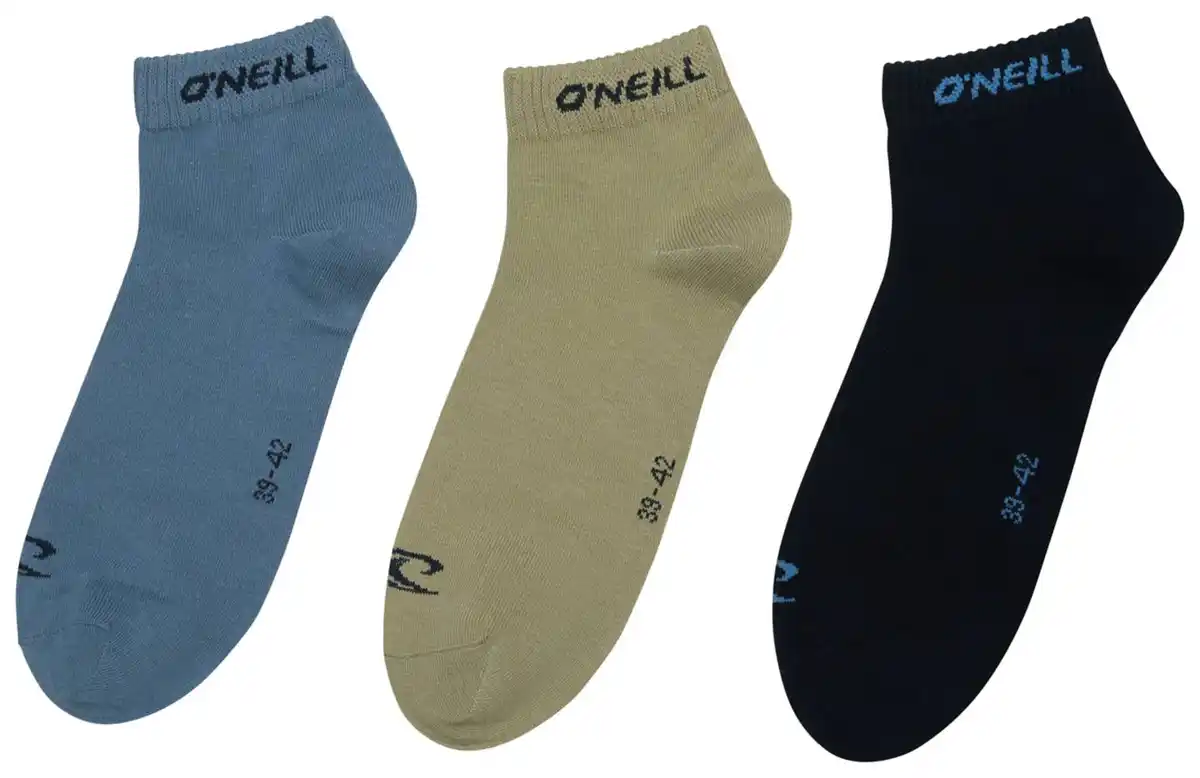 Bild 1 von O'NEILL Herren-Quartersocken, 3 Paar