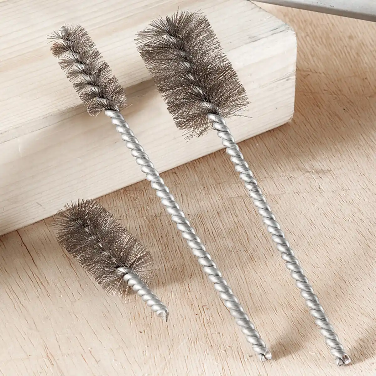 Bild 1 von Kraft Werkzeuge Zylinder Drahtbürsten-Set 3-tlg.