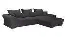 Bild 1 von Ecksofa Cord anthrazit 335 x 225 cm - VERONA