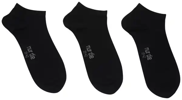 Bild 3 von NUR DIE Herren-Bambus-Sneakersocken, 3 Paar