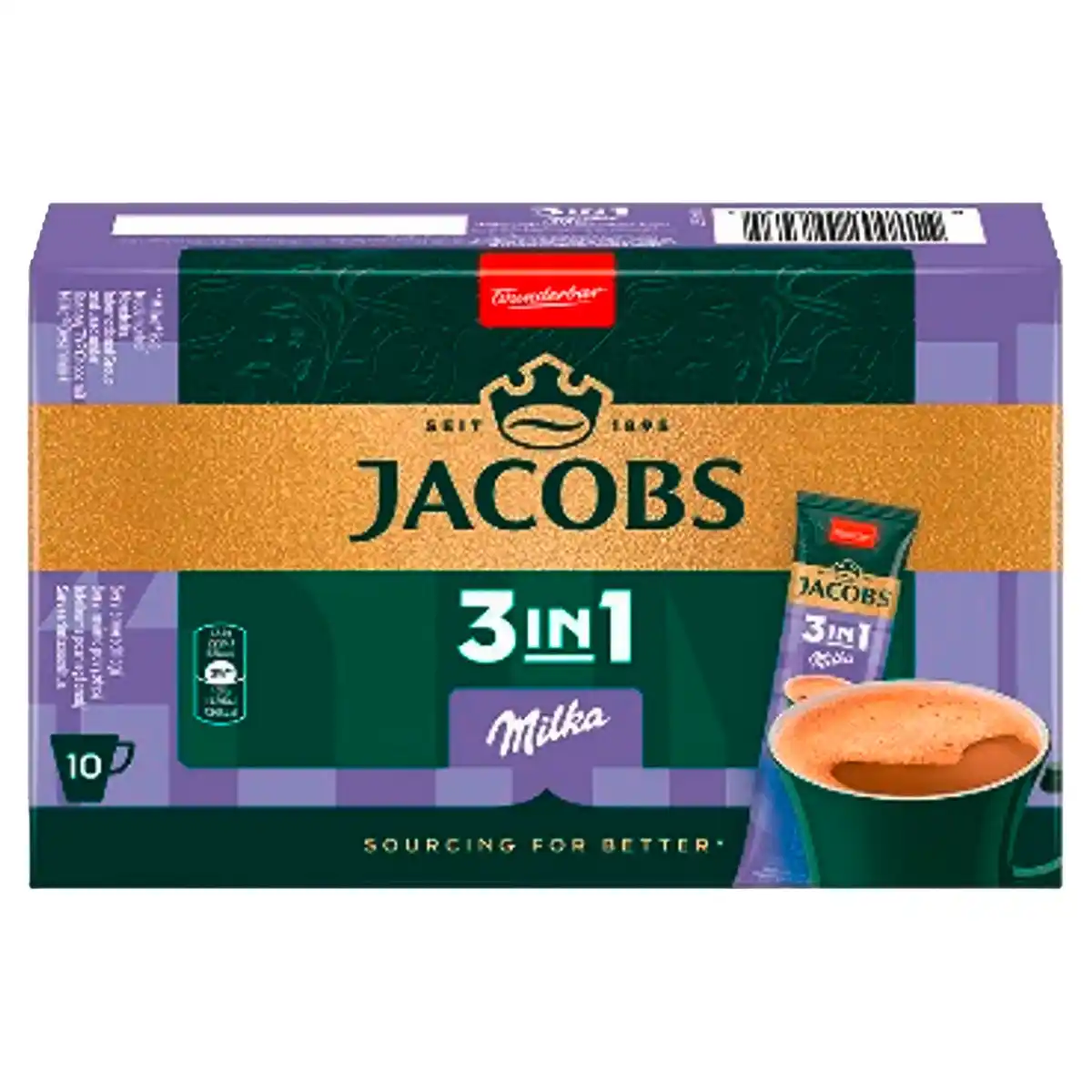 Bild 1 von JACOBS Sticks 3in1, Milka