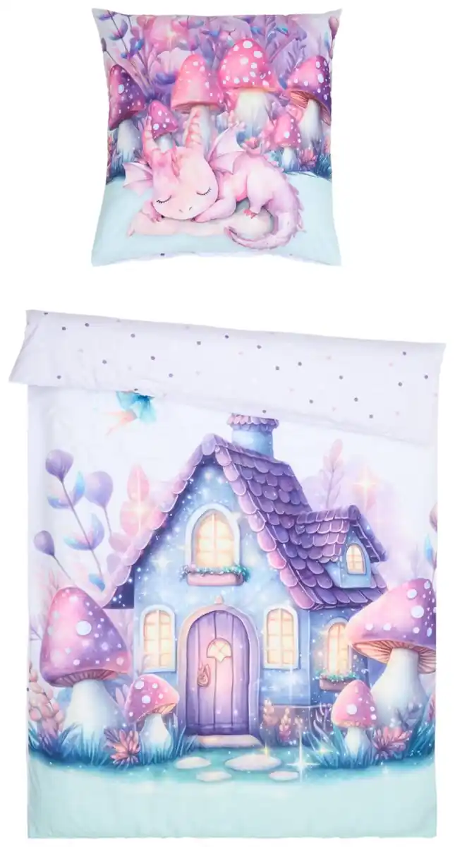 Bild 2 von HERDING YOUNG COLLECTION Mikrofaser-Bettwäsche-Set, 2-teilig