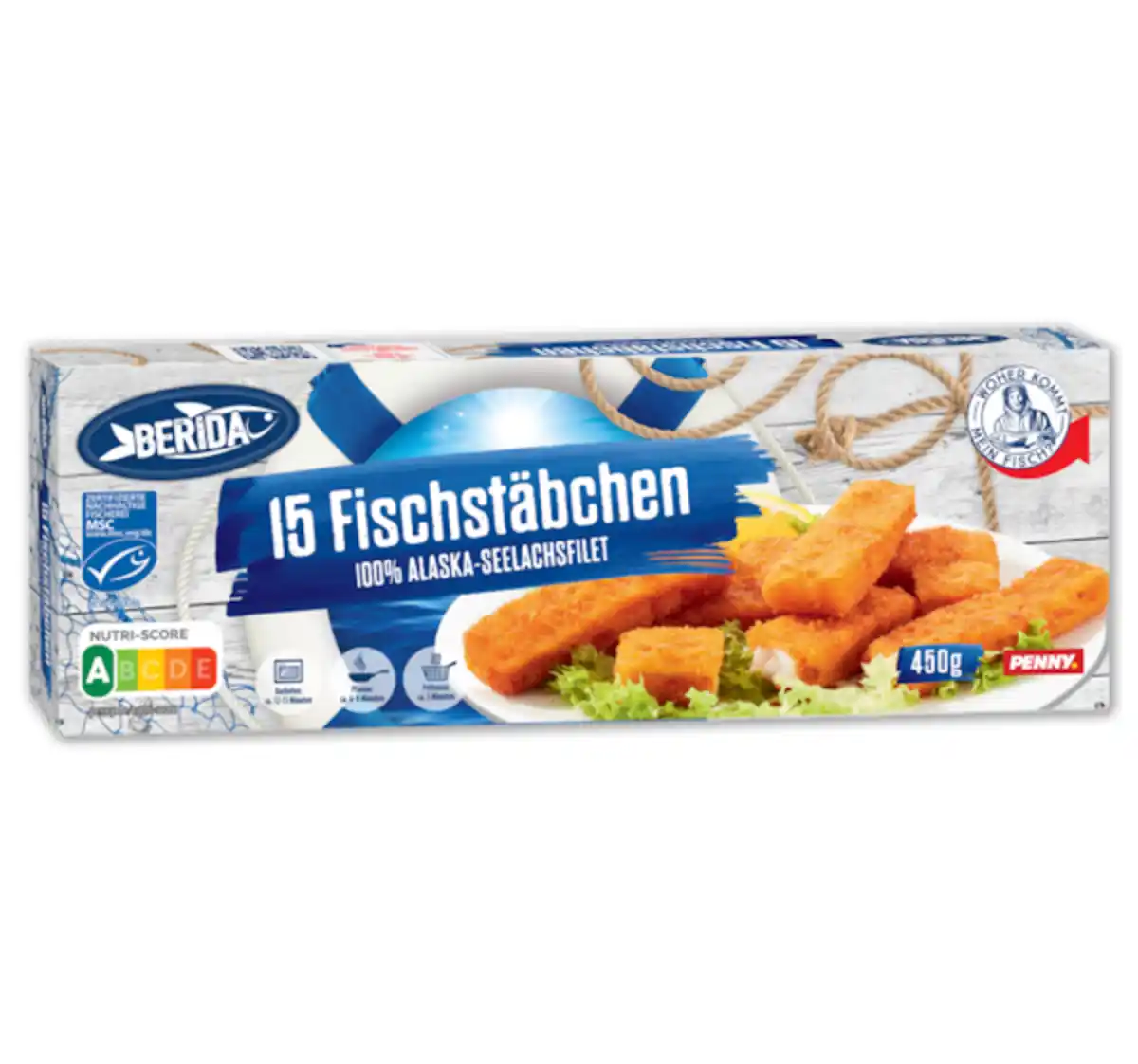 Bild 1 von BERIDA 15 Fischstäbchen