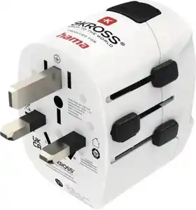 Hama 223474 WELTREISESTECKER PRO LIGHT USB