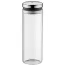 Bild 1 von WMF Vorratsglas Depot, Edelstahl, Glas, 1,5 L, Küchenzubehör, Vorratsbehälter, Vorratsgläser