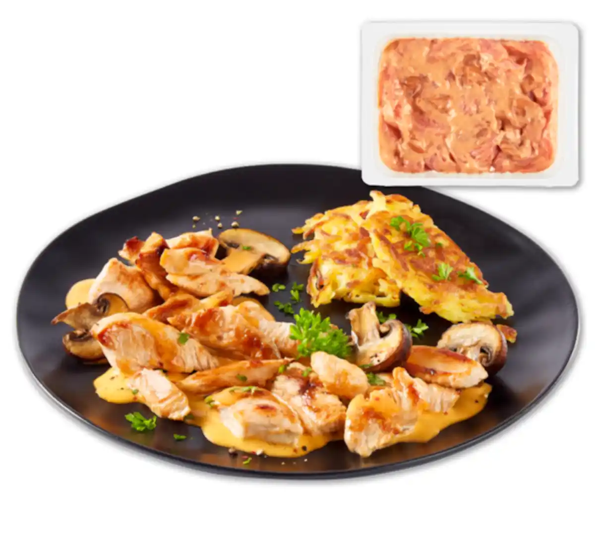 Bild 1 von Frisches Putengeschnetzeltes Züricher Art*