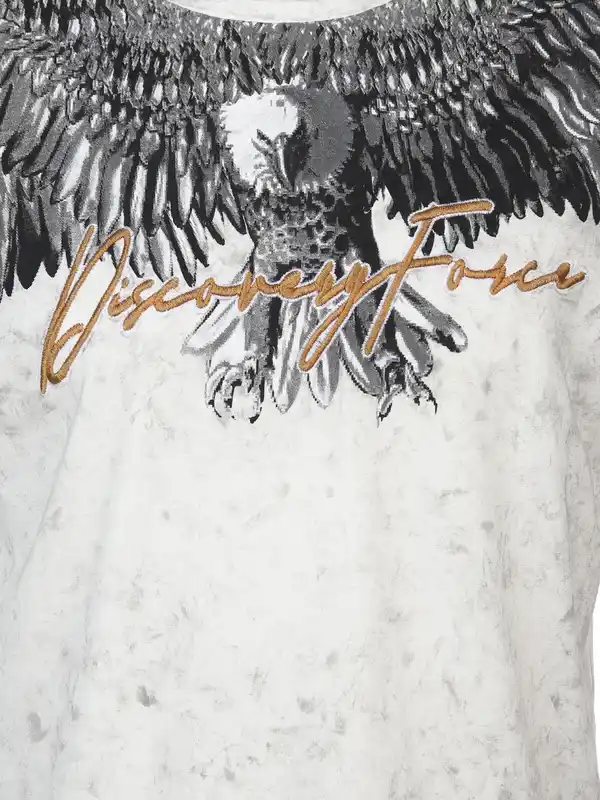 Bild 3 von Herren Shirt mit coolem Frontprint Weiß