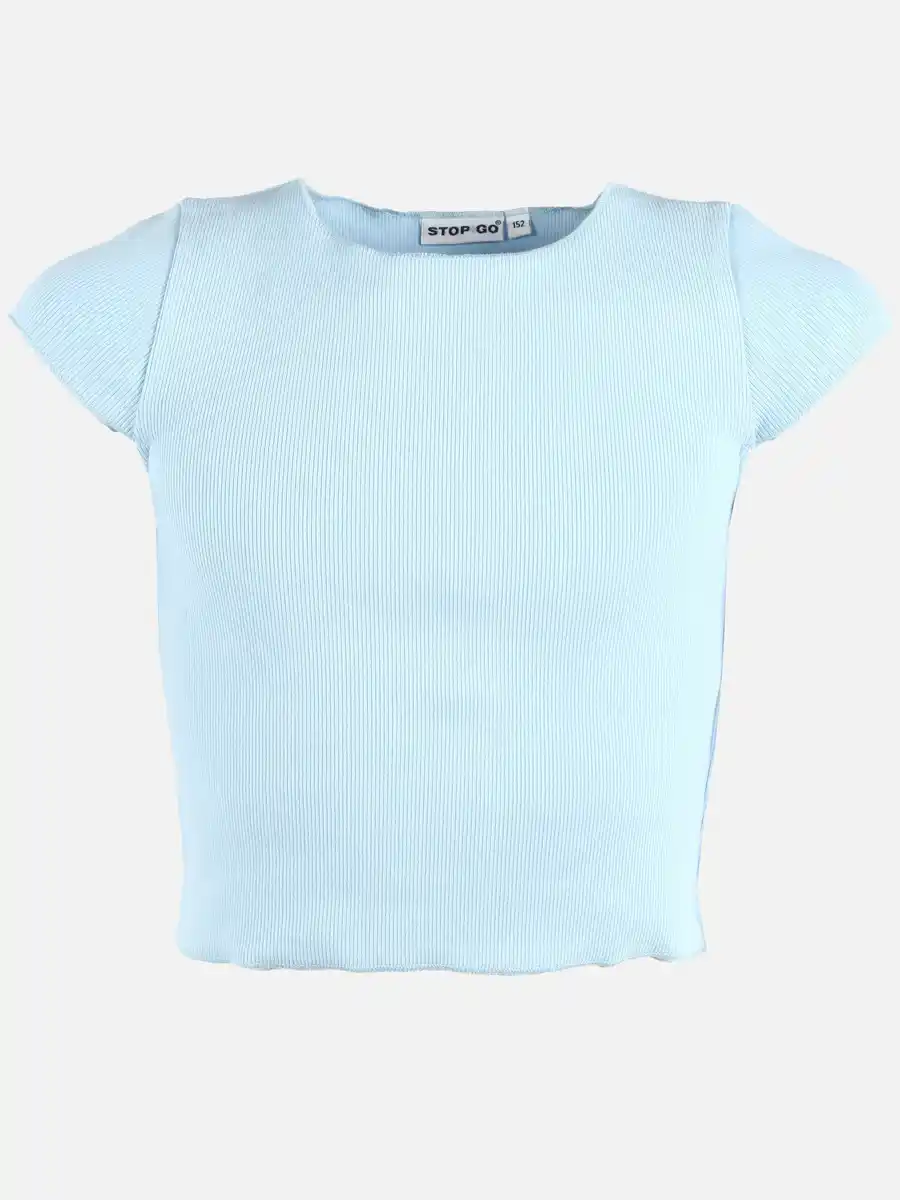 Bild 1 von Mädchen Rippshirt Blau