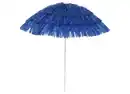 Bild 1 von Bast-Sonnenschirm 145x165cm Royalblau, beschichtetes Metallgestell, Schirmbespannung aus Kunststoff, Gewicht: ca. 1,22kg