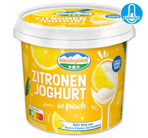 Bild 1 von WEIDEGLÜCK Fruchtjoghurt*