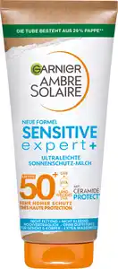 Garnier Ambre Solaire Sonnenmilch Sensitiv LSF 50 +, 175 ml