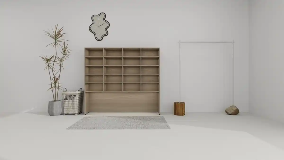 Bild 1 von Schuhschrank XL, ca. 92 x 33 x 99 cm - Sonoma-Eiche