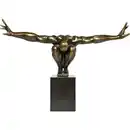 Bild 1 von Kare-Design Skulptur, Schwarz, Bronze, Kunststoff, Stein, 75x52x21 cm, zum Stellen, Dekoration, Skulpturen & Dekoobjekte, Skulpturen