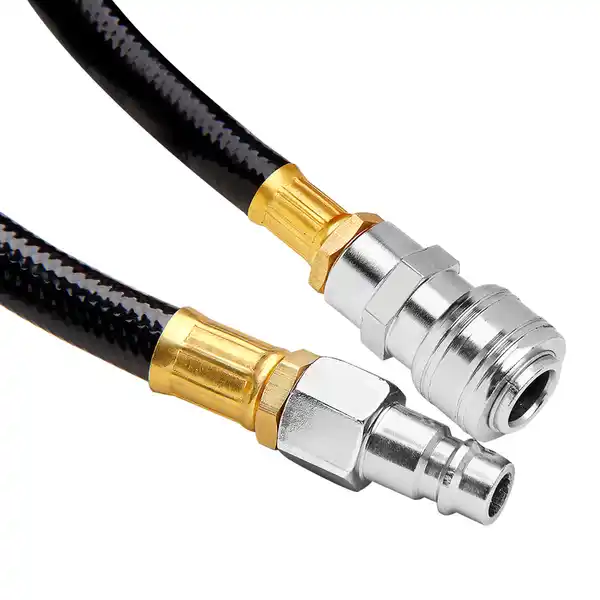 Bild 3 von Druckluftschlauch Aufroller 10m Schnellkupplung 3/8