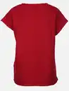 Bild 2 von Damen Jacquard T-Shirt Rot