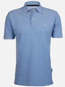 Herren Poloshirt Blau