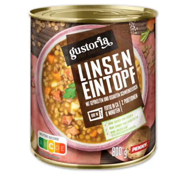 Bild 1 von GUSTORIA Linseneintopf