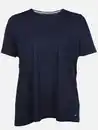Bild 1 von Große Größen T-Shirt mit Strasssteinchen Marine