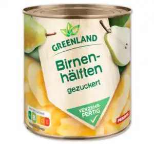 GREENLAND Birnenhälften*
