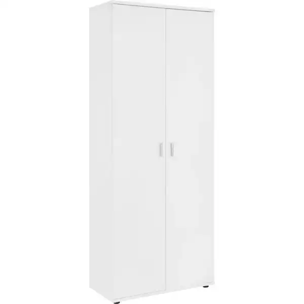Bild 1 von Xxxl Schuhschrank Galant, Weiß, Holzwerkstoff, 5 Fächer, 69x176x34 cm, Made in EU, Garderobe, Schuhaufbewahrung, Schuhschränke