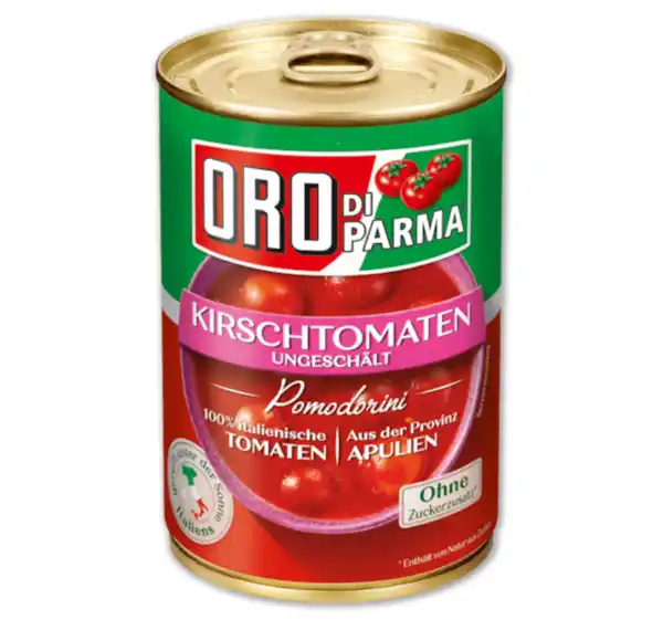 Bild 1 von ORO DI PARMA Kirschtomaten oder ORO D’ITALIA Ganze Tomaten oder*