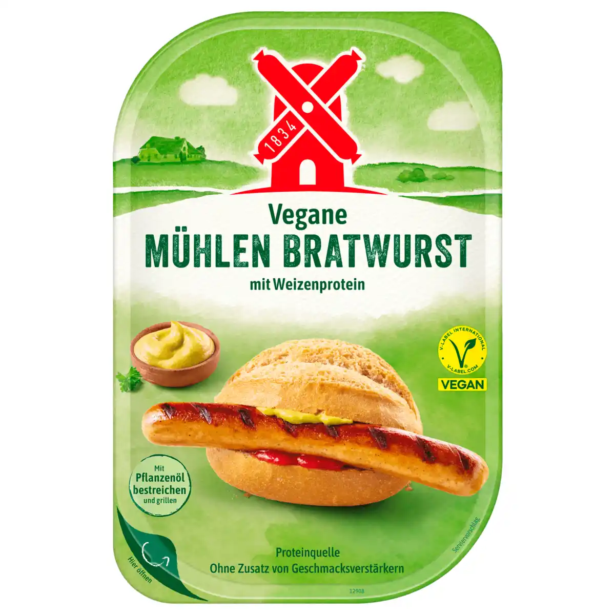 Bild 1 von Rügenwalder Mühle Vegane Bundesliga Bratwurst 180g