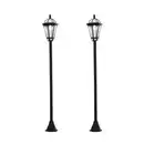 Bild 1 von Solar Gartenlaterne LED Laterne Wegleuchte 6 Stdn. ABS 129cm