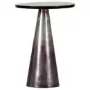 Bild 1 von Carryhome Beistelltisch, Schwarz, Pink, Metall, Glas, rund, konisch, 40x55x40 cm, Wohnzimmer, Wohnzimmertische, Beistelltische, Beistelltische Metall