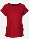 Bild 1 von Damen Jacquard T-Shirt Rot