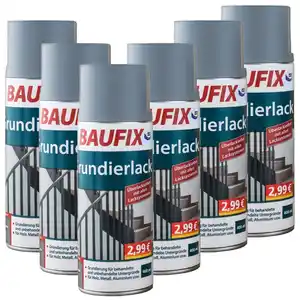 Grundierlack - Grau 6-er Set