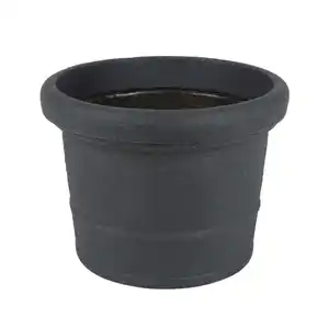 Runder Pflanztopf Pistoia 40x30cm Anthrazit