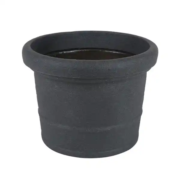 Bild 1 von Runder Pflanztopf Pistoia 40x30cm Anthrazit