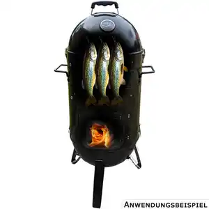 Grill- und Räucherofen ''Rügen'' Ø 37 x 91 cm