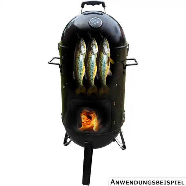 Bild 1 von Grill- und Räucherofen ''Rügen'' Ø 37 x 91 cm