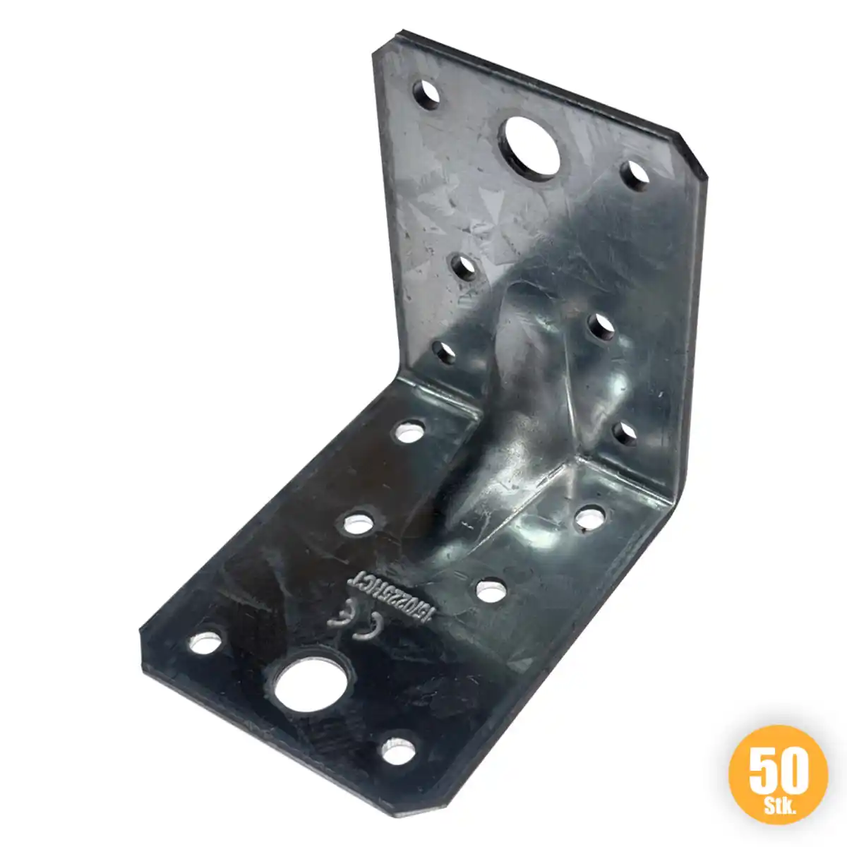 Bild 1 von Schwerlast-Winkelverbinder 50Stk. 70 x 70 x 55 x 2,5 mm